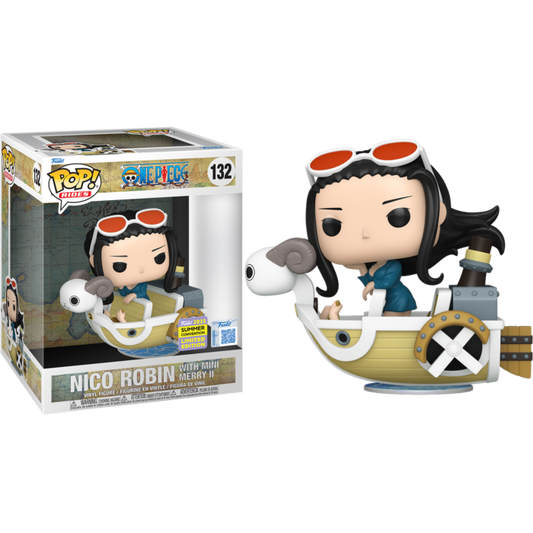One Piece - Nico Robin with Mini Merry II Pop! Rides