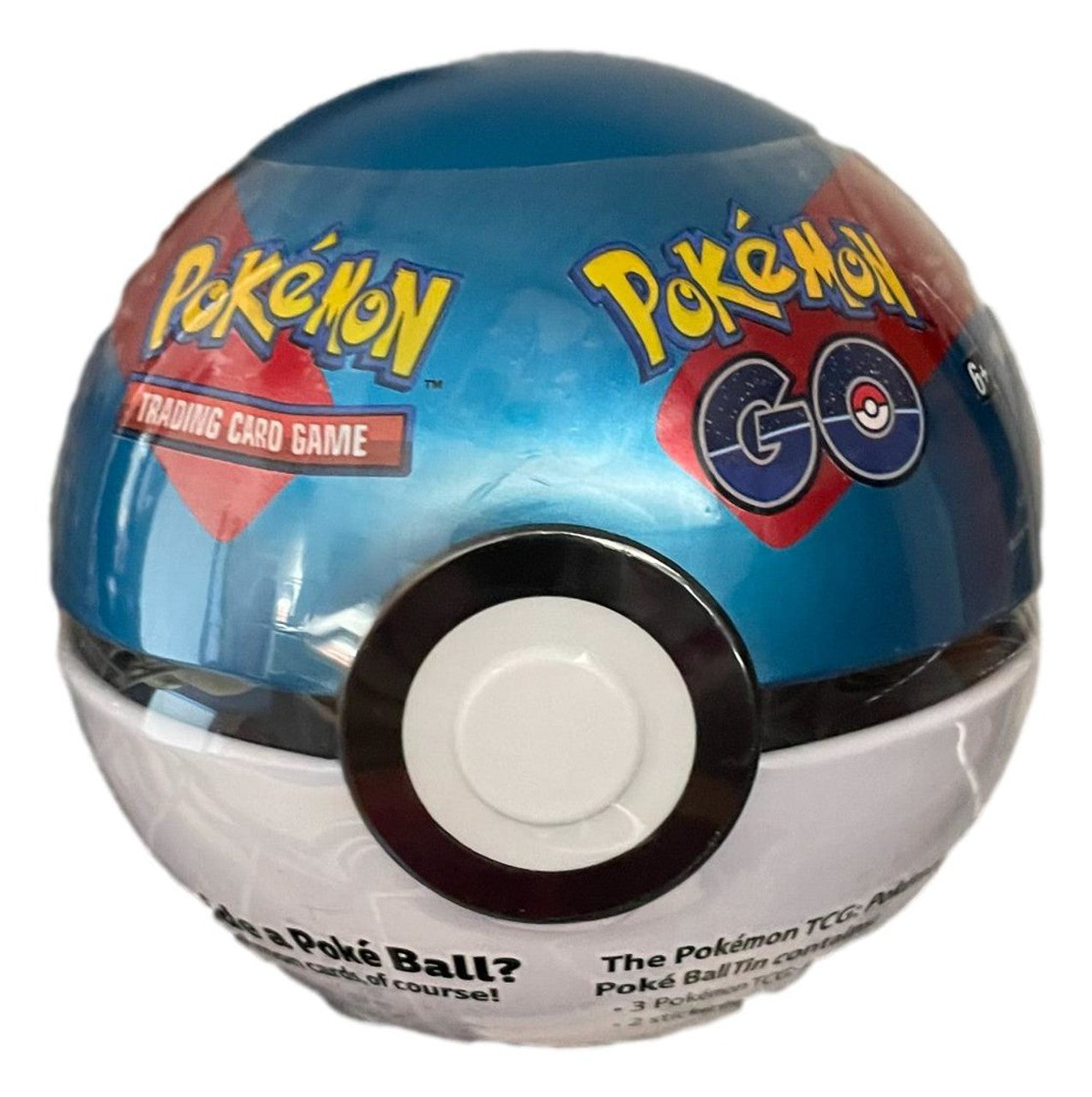 Pokemon go poke ball tin