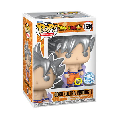 Pop! GOKU (ULTRA INSTINCT) (GLOW) - dragon ball super