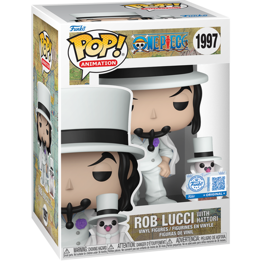 One Piece - Rob Lucci with Hattori Pop!