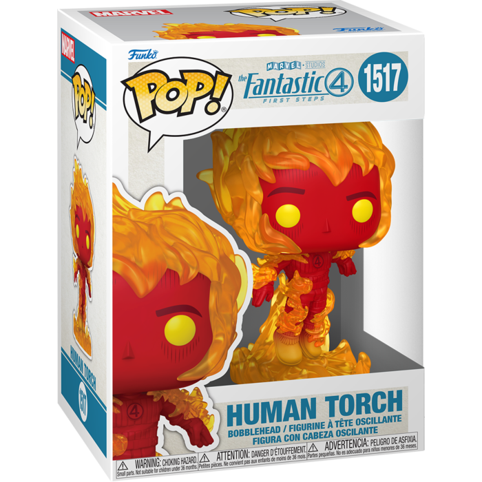 The Fantastic Four: First Steps (2025) - Human Torch Pop!