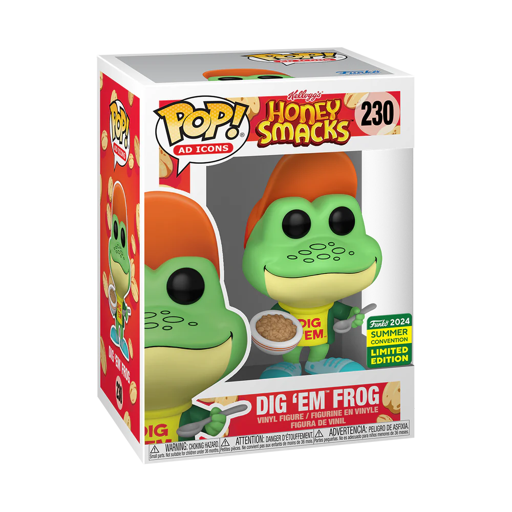 POP! DIG 'EM FROG - KELLOGG'S HONEY SMACKS