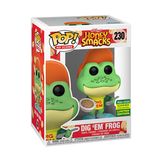 POP! DIG 'EM FROG - KELLOGG'S HONEY SMACKS