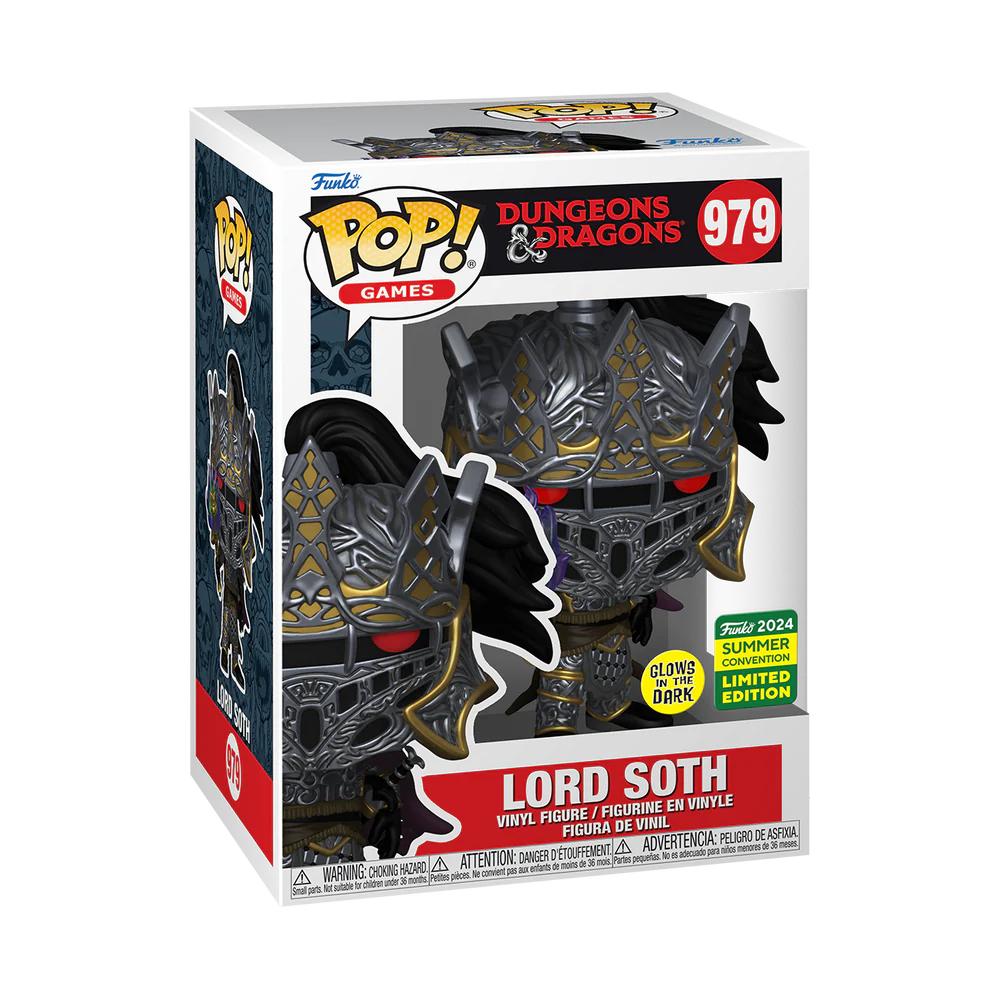 POP! LORD SOTH (GLOW) - DUNGEONS AND DRAGONS