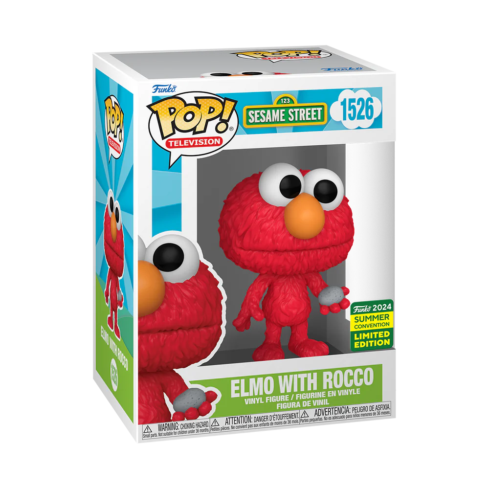 POP! ELMO WITH ROCCO - SESAME STREET