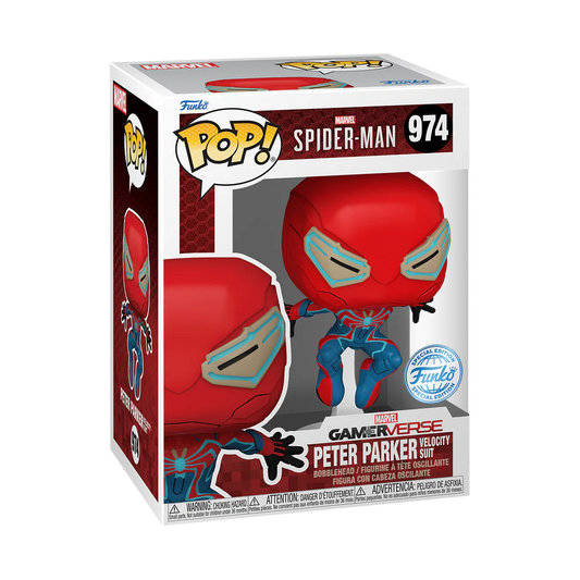 POP! PETER PARKER (VELOCITY SUIT) - SPIDER-MAN 2