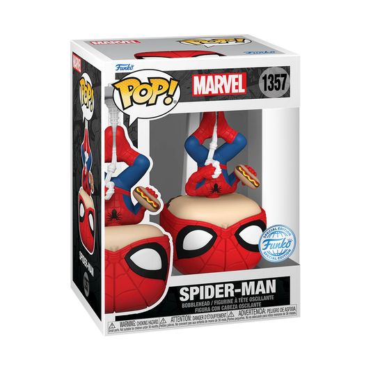 POP! SPIDER-MAN (WITH HOTDOG) - MARVEL