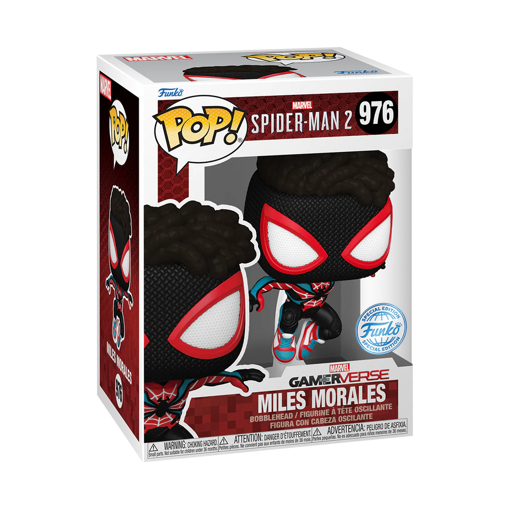 POP! MILES MORALES (EVOLVED SUIT) - SPIDER-MAN 2