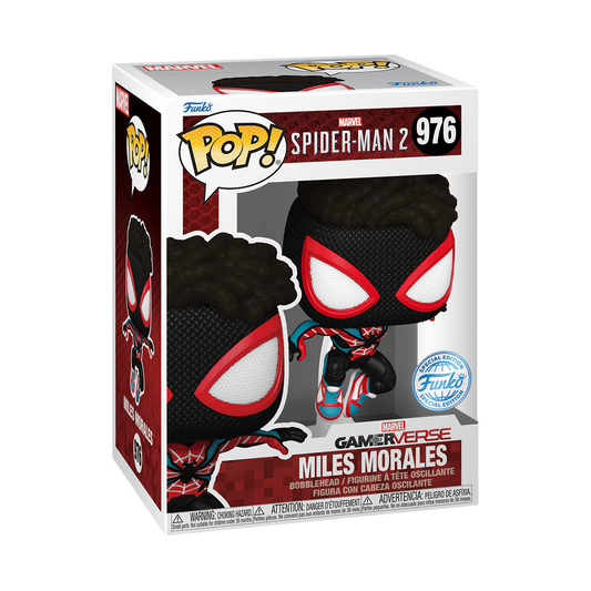 POP! MILES MORALES (EVOLVED SUIT) - SPIDER-MAN 2