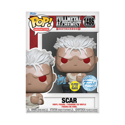 POP! SCAR (GLOW) - FULLMETAL ALCHEMIST: BROTHERHOOD