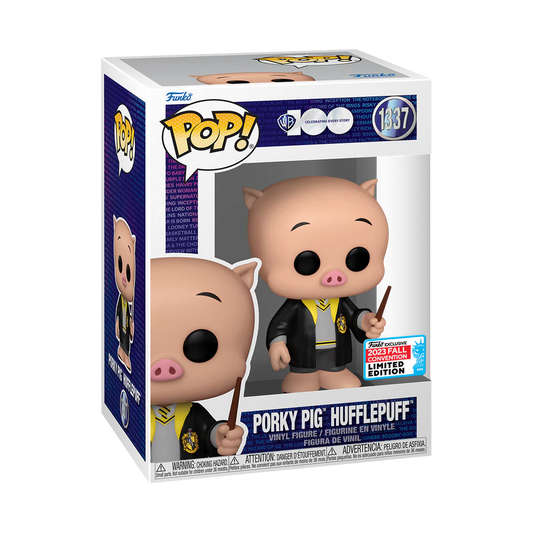 POP! PORKY PIG HUFFLEPUFF - WARNER BROTHERS 100TH