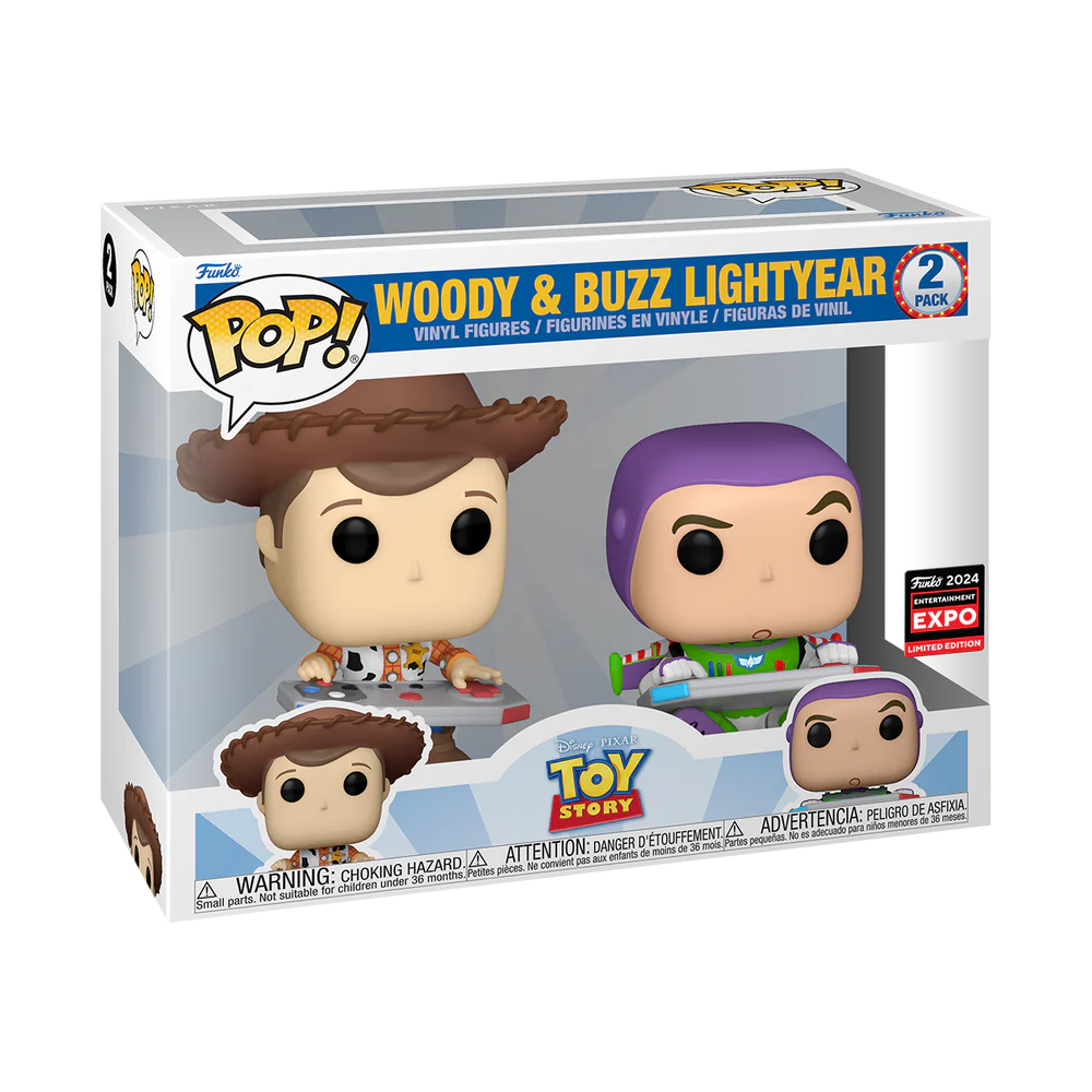 POP! WOODY AND BUZZ LIGHTYEAR - TOY STORY POP! 2-PACK