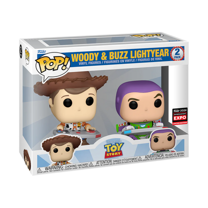 POP! WOODY AND BUZZ LIGHTYEAR - TOY STORY POP! 2-PACK