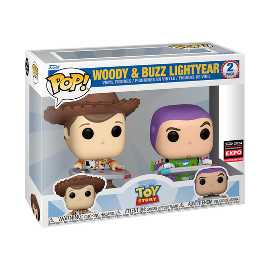 POP! WOODY AND BUZZ LIGHTYEAR - TOY STORY POP! 2-PACK