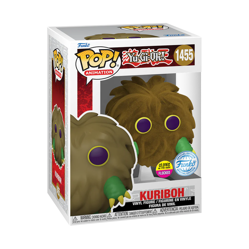 POP! KURIBOH (GLOW/FLOCKED) - YU-GI-OH!