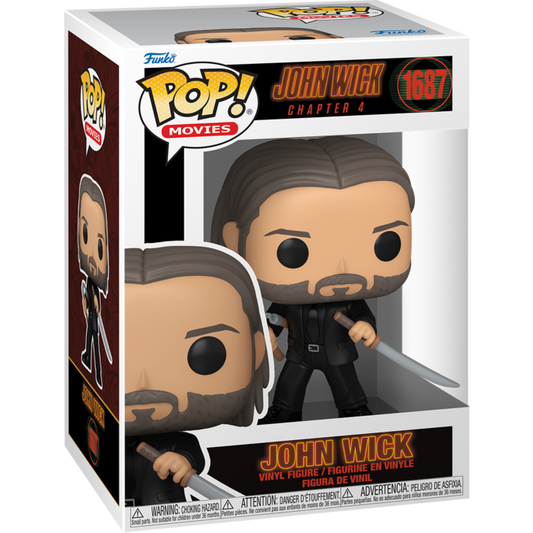 POP! John Wick: Chapter 4 - John Wick with Sword & Nunchucks