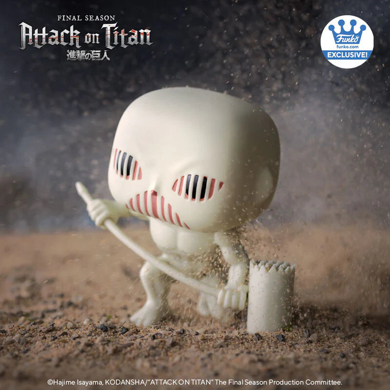 POP! WAR HAMMER TITAN (GLOW) - ATTACK ON TITAN