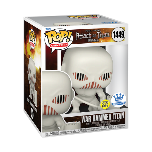 POP! WAR HAMMER TITAN (GLOW) - ATTACK ON TITAN