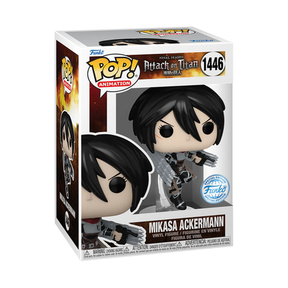 POP! MIKASA ACKERMANN (METALLIC) - ATTACK ON TITAN