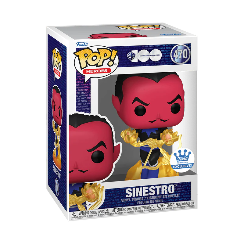 POP! SINESTRO - WARNER BROTHERS 100TH