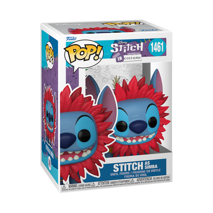 STITCH AS SIMBA - STITCH IN COSTUME