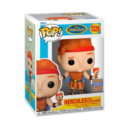 POP! HERCULES WITH ACTION FIGURE