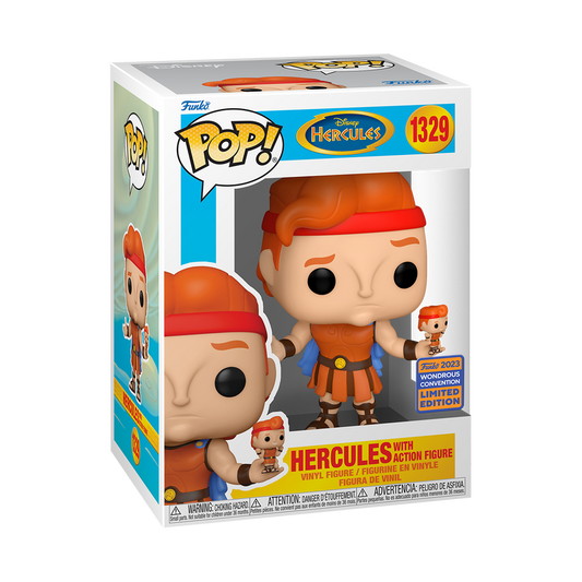 POP! HERCULES WITH ACTION FIGURE