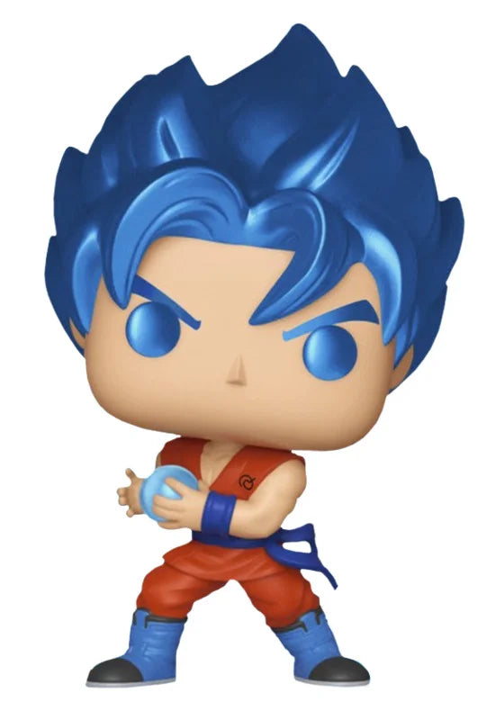 Pop SSGSS Goku Kamehameha Metallic