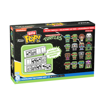 BITTY POP! TEENAGE MUTANT NINJA TURTLES 4-PACK SERIES 1