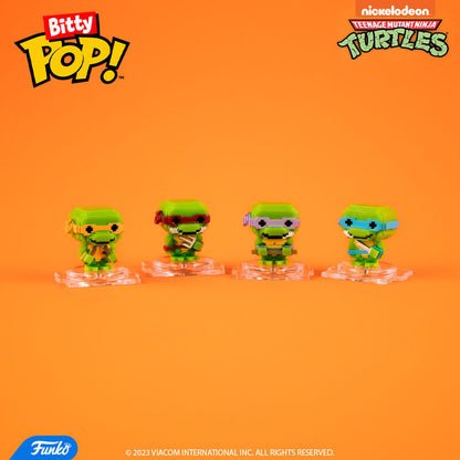 BITTY POP! TEENAGE MUTANT NINJA TURTLES 4-PACK SERIES 4