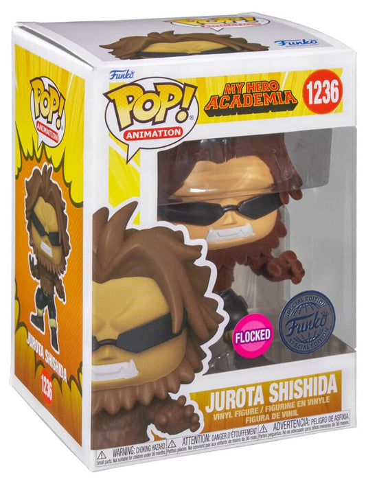 POP! JUROTA SHISHIDA FLOCKED - my hero academia