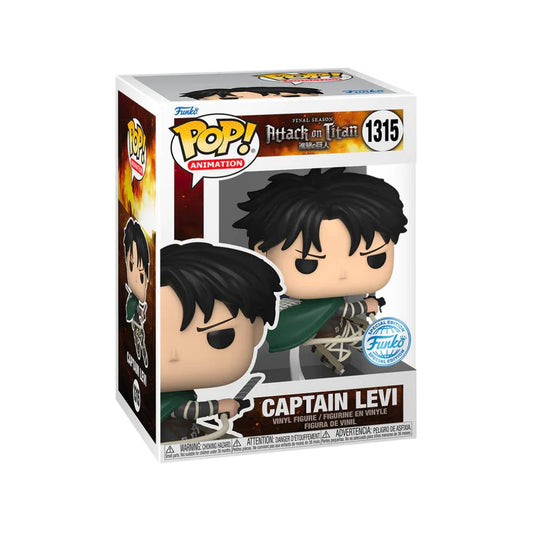 POP! CAPTAIN LEVI - attack on titan