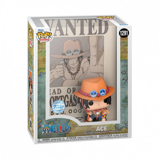 pop! ace wanted poster exc - one piece