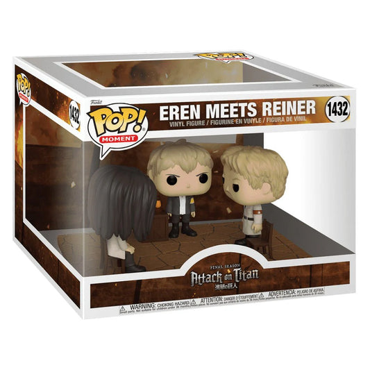 POP! EREN MEETS REINER - attack on titan