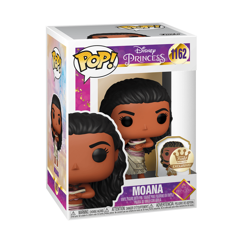 POP! MOANA & PIN (GOLD)