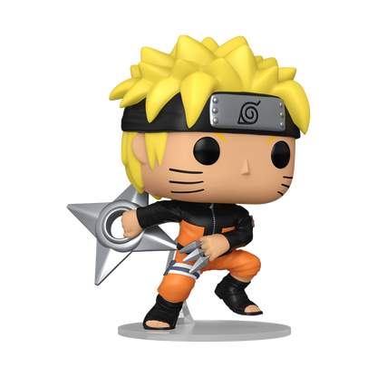 Naruto Uzumaki with Kunai & Shuriken