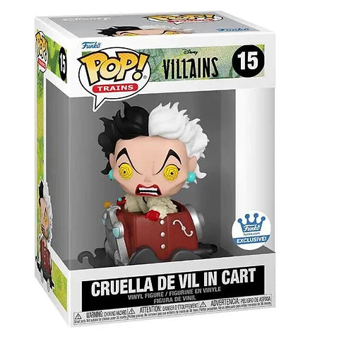 POP! CRUELLA DEVIL IN CART