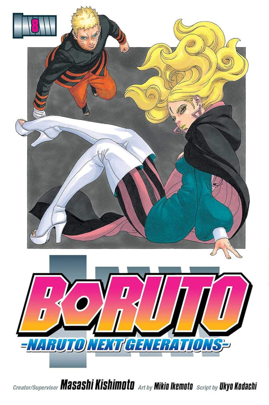 boruto manga vol 8 eng