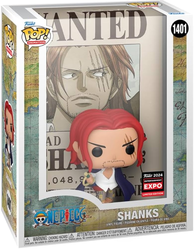 POP! SHANKS WANTED POSTER EXPO 2024 LIMITED EDITION